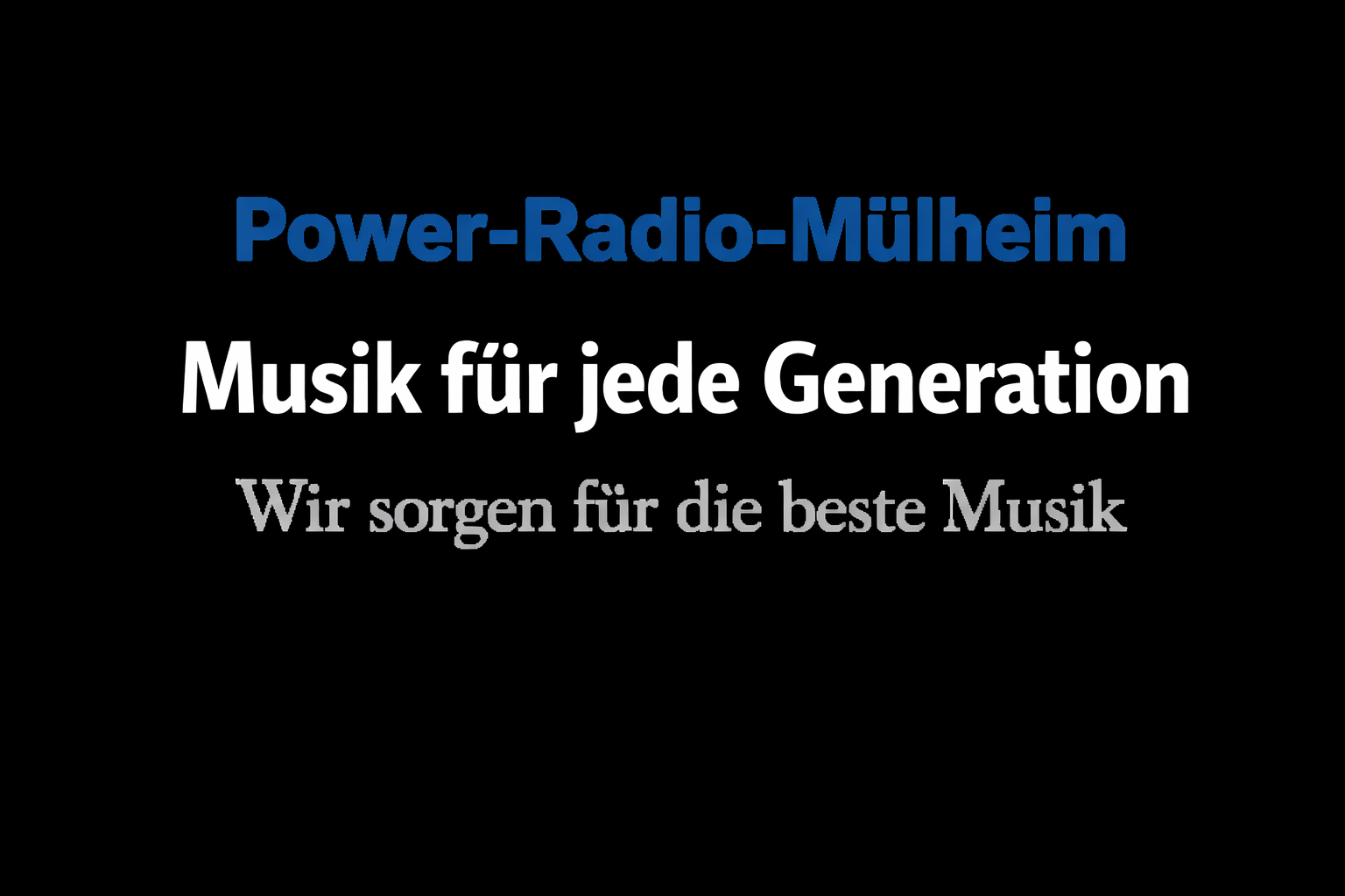 Power Radio Muelheim